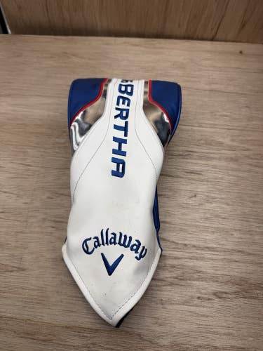 Callaway Big Bertha Driver Head Cover White Blue