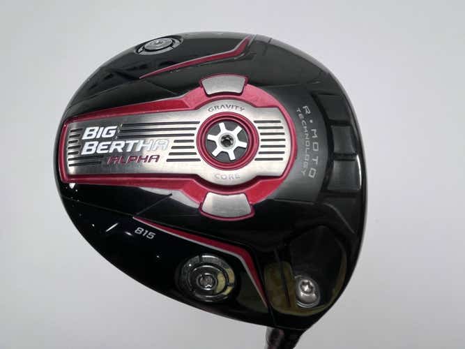 Callaway Big Bertha Alpha 815 Driver 9* Diamana D+62 x5ct Stiff Graphite Mens RH