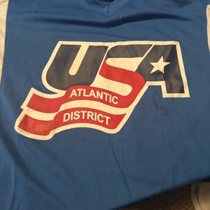 Blue Goalie Cut Men's Jersey (Used)