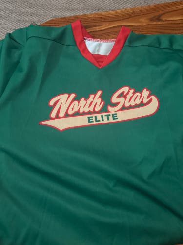 Green Goalie Cut Men's Jersey (Used)