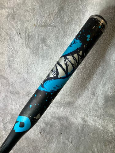 Blue 2019 DeMarini Bustos Hybrid Bat (-13) Hybrid 19 oz 32" (Used)