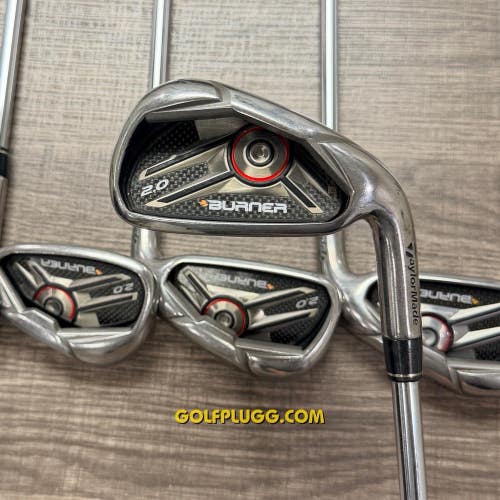 Taylormade Burner 2.0 Iron Set 4-PW / Steel, Stiff (292)