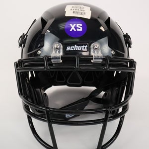 Schutt Vengeance A11 2.0 Youth XS Football Helmet Black NEW Read INV#31