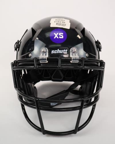 Schutt Vengeance A11 2.0 Youth XS Football Helmet Black NEW Read INV#31