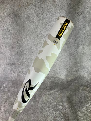 2025 Rawlings Icon Composite Bat USSSA Certified (-10) Composite 18 oz 28" (Used)