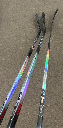 (3 PACK)Senior CCM JetSpeed FT8 Left Hand Hockey Sticks PP28 75 Flex (New)