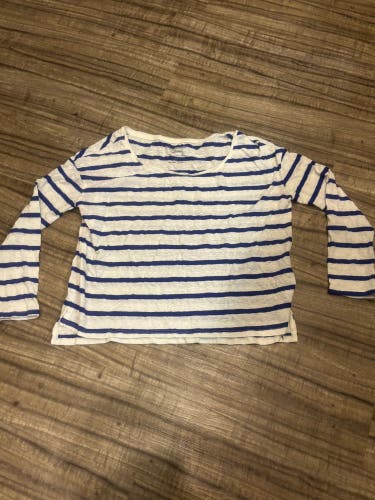American Eagle Outfitters Women’s Small Long Sleeve Cropped Shirt