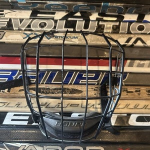 $99 Bauer Profile III Titanium I2 Oreo Cage Hockey Mask Helmet Medium