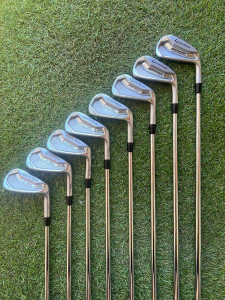 Men's TaylorMade P750 Tour Proto Right Handed Iron Set Stiff Flex Steel Shaft (Used)