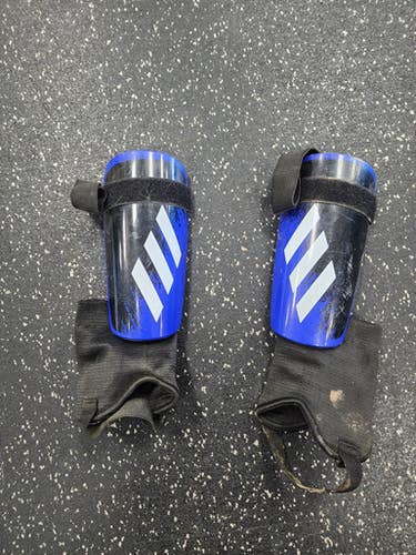 Used Adidas Soccer Shin Guards Junior Navy Blue Junior 11849-S000038307