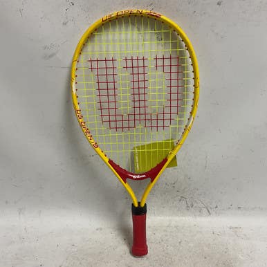 Used Wilson US OPEN 19 Junior Tennis Racquet Yellow 19" 11855-S000201482