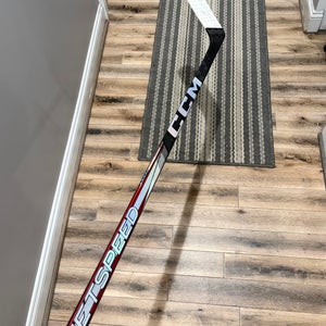 Senior CCM JetSpeed FT7 Pro Left Hand Hockey Stick P92M 95 Flex Pro Stock USA Graphic (Used)