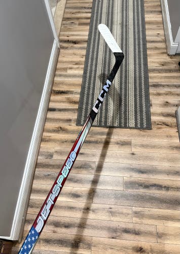 Senior CCM JetSpeed FT7 Pro Left Hand Hockey Stick P92M 95 Flex Pro Stock USA Graphic (Used)