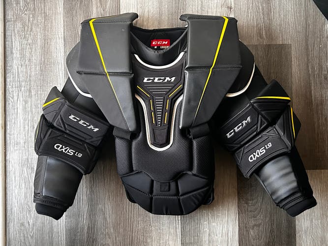 Large CCM Axis A1.9 Goalie Chest Protector (New)