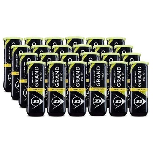 Dunlop Grand Prix (Extra Duty) Hard Court Tennis Balls (Case)