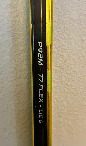 Senior Bauer Supreme Ultrasonic Right Handed Hockey Stick P92M 77 Flex (Used)