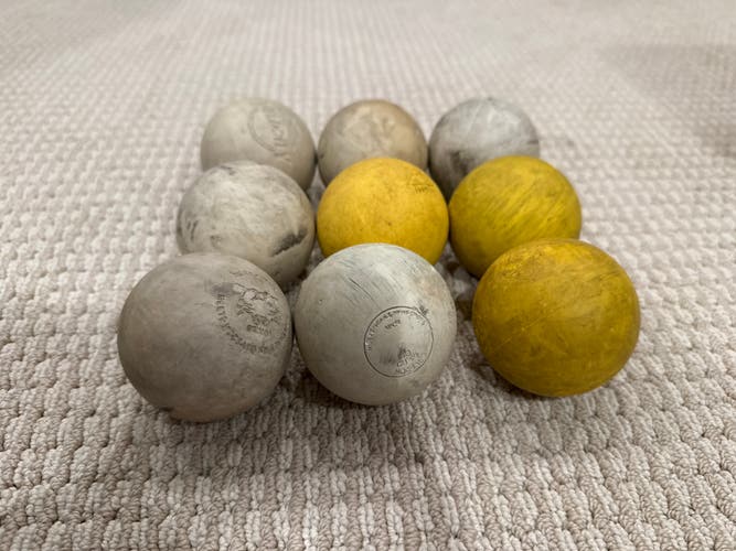 RB1 Lacrosse Ball 9 Pack (Used)