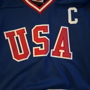 K1 Sportswear Team USA Hockey Jersey - Mike Eruzione #21 - Miracle on Ice Style - Size XL
