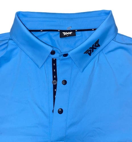 PXG Golf Polo Light Blue / XL