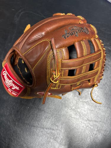 Rawlings Heart of the Hide RH Infield Baseball Glove 11.75" BARELY BROKEN IN