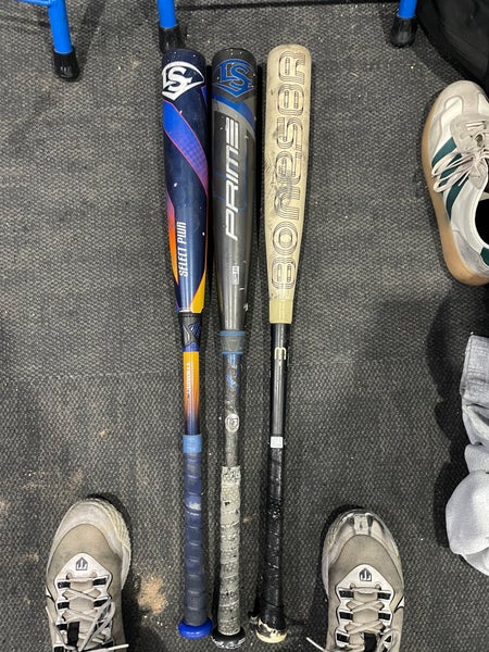 2025 Louisville Slugger Select PWR Hybrid BBCOR Certified Bat (-3) 29.5 oz 32.5" (Used)