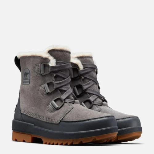 Sorel Tivoli IV 1870091-052 Snow Boots Women's US 8.5M Quarry Waterproof HTAT714