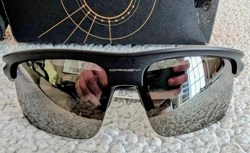 Oakley Bisphaera Sunglasses OO9400-0168 Matte Black Prizm HD Polarized w/Case