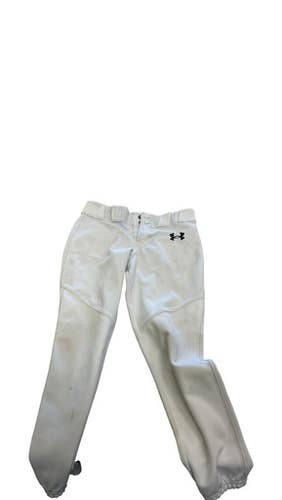 Used Under Armour KNICKER BB/SB Pant Boys White Youth 11859-S000030210