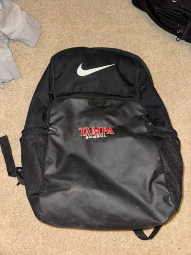 RARE College Team Issued University of Tampa Nike Baseball Backpack