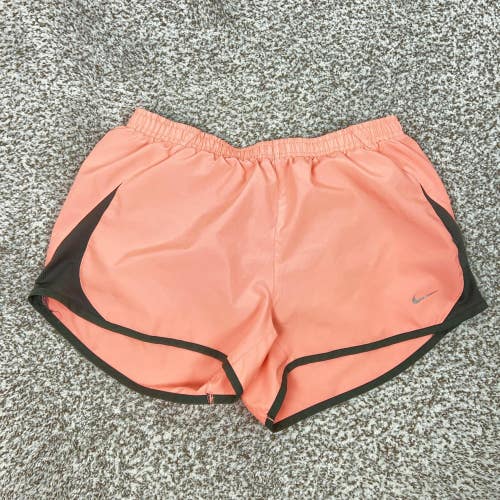 Nike Shorts Women Medium Pink Lined Running Athletic Gym Sports Training Workout