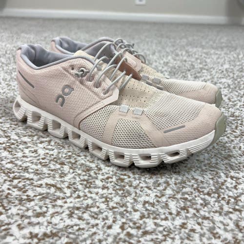On Cloud 5 Shoes Womens Size 8 Pink CloudTec Running Sneakers Comfort Athletic