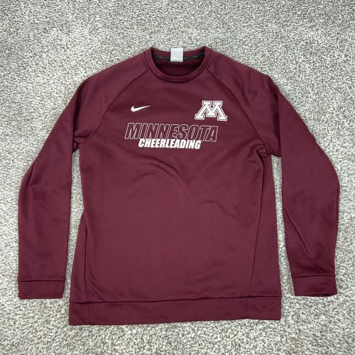Minnesota Golden Gophers Sweatshirt Mens Medium NCAA Cheerleading Nike College