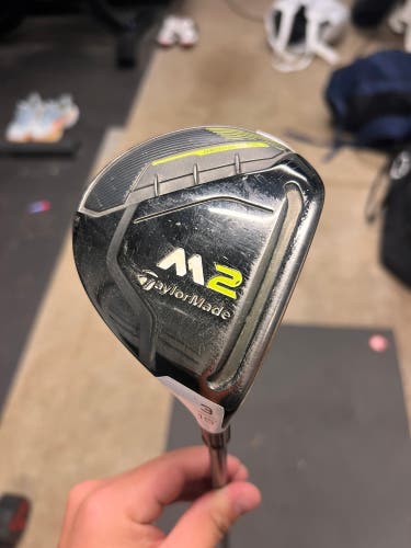 Men's 2016 TaylorMade M2 Right Handed Fairway Wood Stiff Flex 3 Wood (Used)