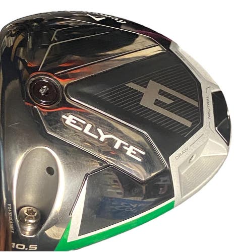 Left Handed Callaway Elyte 10.5* Driver Head Only AI 10x Face Sweet LH Component