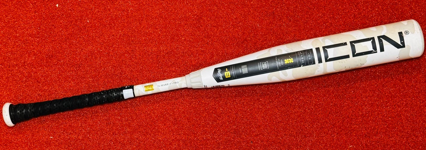 Rawlings ICON -8 30/22 USSSA | HOT Bat | No Cracks/Rattle | Power Sync | Game Ready