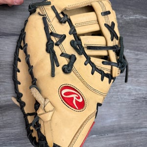 Rawlings Gold Glove Elite LH First Base Baseball Glove 13" (Used like new )