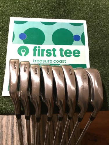 Titleist DCI Oversize+ Irons Set 3-PW-SW, No 9i Stiff 950GH Steel +1/4 (READ)