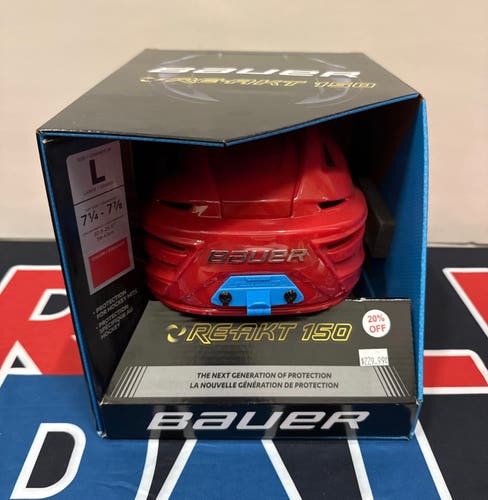Bauer Re-Akt 150 Adult Large Red (New)