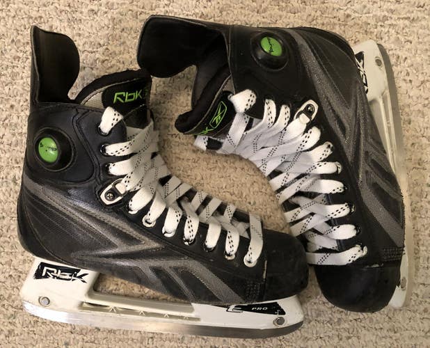 Reebok Platinum Pump Hockey Skates Regular Width 9 (Used)