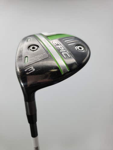LEFTY 2021 CALLAWAY EPIC MAX 3 WOOD REG PROJECTX HZRDUS SMOKE IM10 60G GOOD