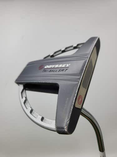 ODYSSEY WHITE STEEL TRI BALL SRT PUTTER ODYSSEY WHITE STEEL 35" GOOD