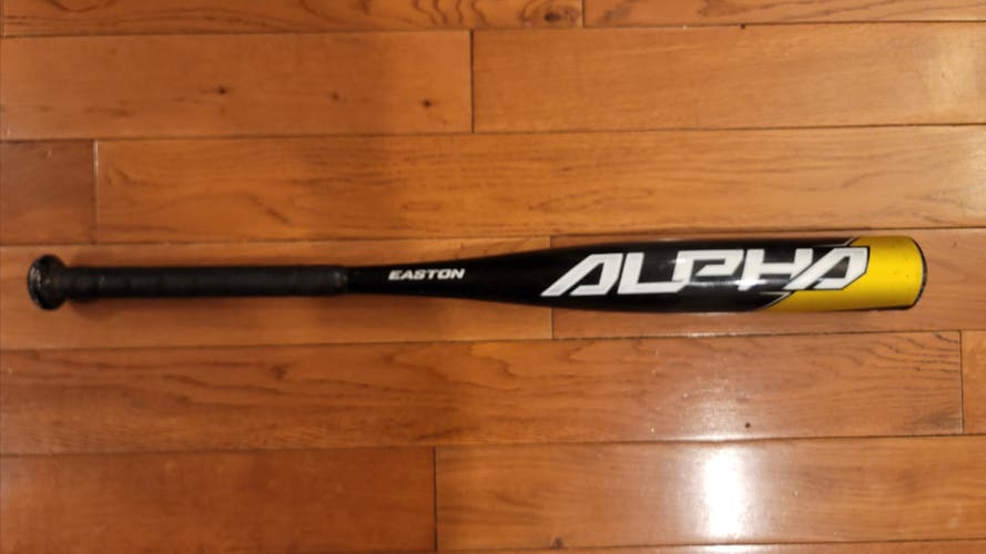 2020 Easton Alpha Alloy USABat Certified Bat (-10) 16 oz 26" (Used)
