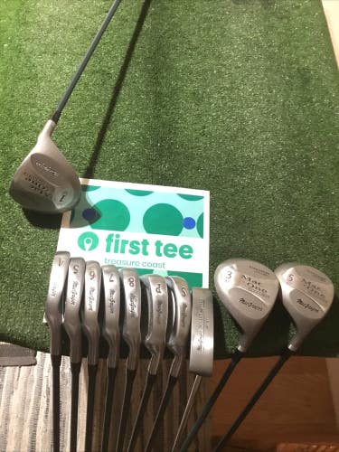 Macgregor Ladies Mac One Oversize Full Set D,3W,5W,4-pw-sw,Putter,No 9i Graphite