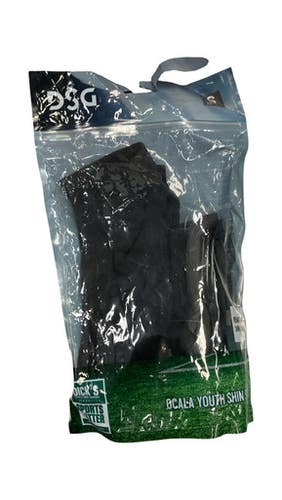 Used Dsg Soccer Shin Guards Youth Black SM 11859-S000030135