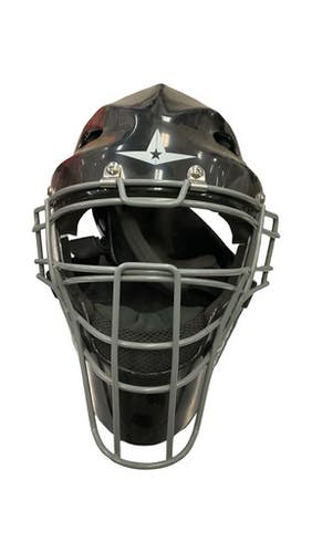 Used All Star MVP Batting Helmet w/Mask Black SM 11859-S000030131