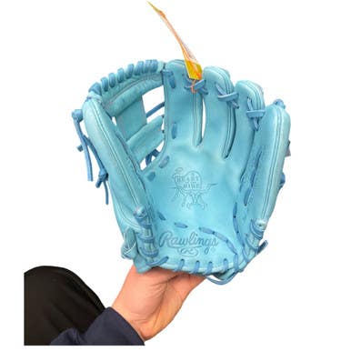 Used Rawlings HEART OF THE HIDE R2G BB/SB Glove RH Throw Royal Blue 11 1/2" 11859-S000030159