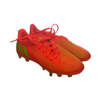 Used Adidas Soccer Cleats Red Junior 02.5 11859-S000030184