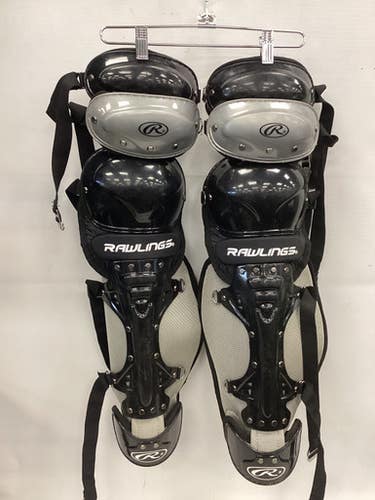 Used Rawlings REVD Catchers Leg Guards Black Adult 11851-S000045464