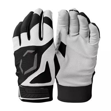 New EVOSHIELD SRZ-1 YTH SM BLK BATTING GLOVES 11860-WILWB5712101YS