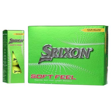 New SRIXON SOFT FEEL 14 TOUR YELLOW 12 PACK 11860-CLE10352312